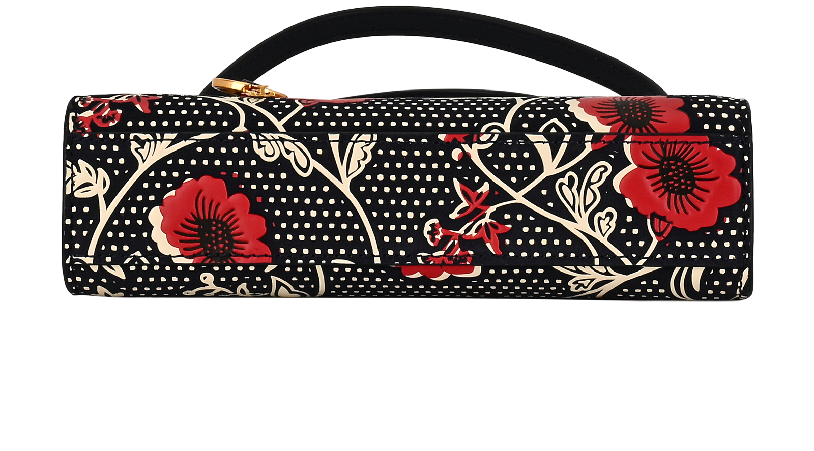 Petite Lee Radziwill High Frequency, &pound;190, Handbags, Black/Red/White, Canvas, Top view